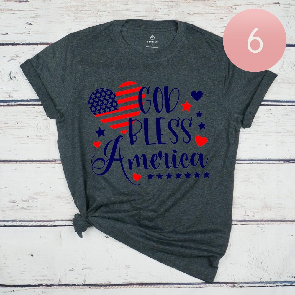 God bless America tee shirt